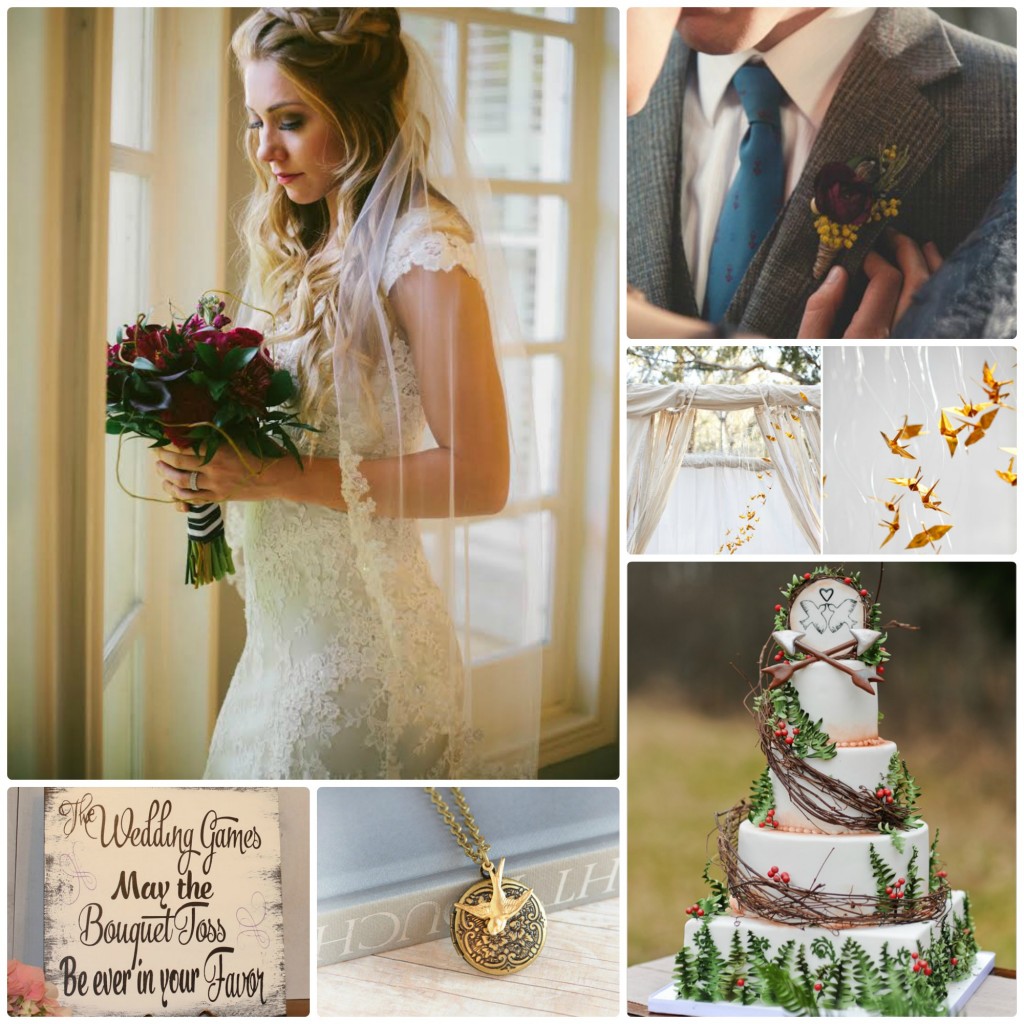 Hunger Games Inspiration Collage